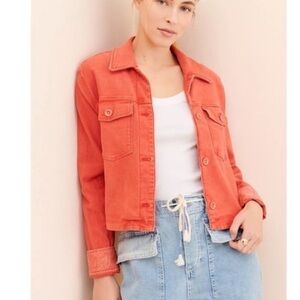 Anthropologie Women's Coral Jacket